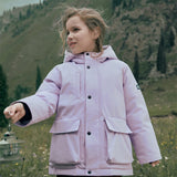 Boys & Girls Down Parka – Waterproof Hooded Warm Coat