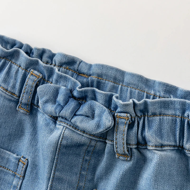 Girls Flared Cropped Pants – Spring Casual Look