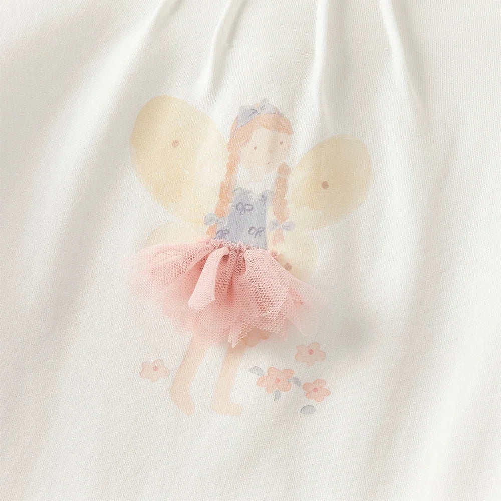 Girl Cotton Long Sleeve T-Shirt – Cartoon