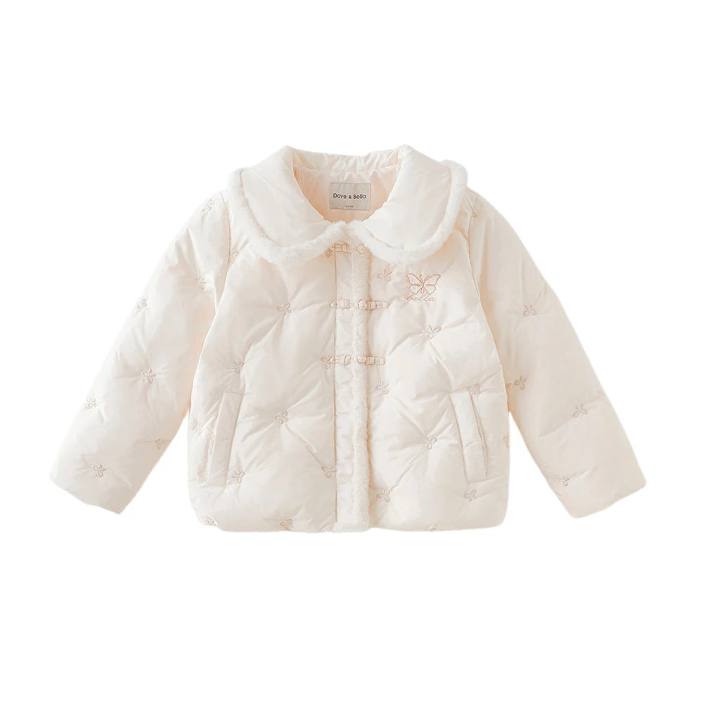 Girls Thicken Down Parka – Windproof Warm Outerwear