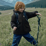 Boys & Girls Down Parka – Hooded Waterproof Coat