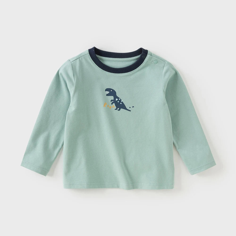 Kids Cotton Pullover – Animal Print